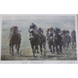 D.M Dent (Contemporary) 'Classic Confrontation' Limited edition print  Signed in pencil to the