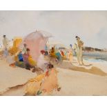 William Russell Flint (1880-1969) - Celebrities Watercolour on paper Signed lower right  23.5 x 32.5