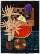 Mary Fedden (1915-2012) - Still Life with Lemon Watercolour, gouache and collage elements on paper