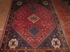 A Qashqai carpet 277 x 204cm