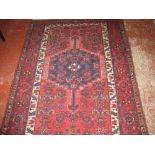 A Nahavand rug 205 x 137cm