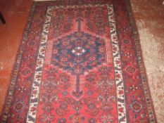 A Nahavand rug 205 x 137cm