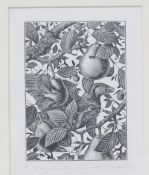 English School (20th Century) 'Partridge in a Pear Tree' Limited edition print 8/50 Signed
