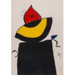 Joan Miró (1893-1983) - Quatre Colors Aparien el Mon (D.826) etching with aquatint printed in