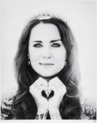 JJ Adams (b.1978) - Kate Middleton Tattoo photo-lithograph, signed in pencil, numbered 4/95,