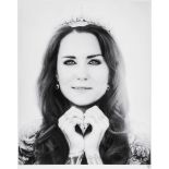 JJ Adams (b.1978) - Kate Middleton Tattoo photo-lithograph, signed in pencil, numbered 4/95,