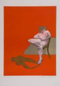 Francis Bacon (1909-1992) - Right panel of Triptych (S.17) lithograph printed in colours, 1983-1984,