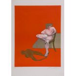 Francis Bacon (1909-1992) - Right panel of Triptych (S.17) lithograph printed in colours, 1983-1984,