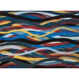 Sol LeWitt (1928-2007) - Brushstrokes offset lithograph printed in colours, 1996, signed in