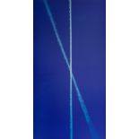 Peter Newman (b.1969) - Untitled (Double Vapour Trail No.1) chromogenic print laid on aluminum,