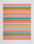 Bridget Riley (b.1931) - Rose Rose (S.79) screenprint in colours, 2011, signed, titled and dated