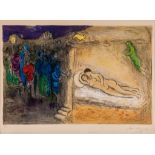 Marc Chagall (1887-1985) - Hymenee (M.349) lithograph printed in colours, 1961, signed in pencil,