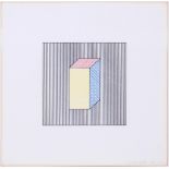 Sol LeWitt (1928-2007) - Twelve Forms Derived from a Cube screenprint in colours, 1984, signed in