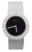 Chopard, ref. 102956, a lady's 18 carat white gold and diamond bracelet...  Chopard, ref. 102956,