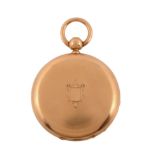 E. Howard & Co., Boston, an 18 carat gold full hunter pocket watch, no  E. Howard  &  Co., Boston,