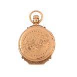 Elgin National Watch Co., a 14 carat gold full hunter pocket watch, no  Elgin National Watch Co.,