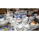 A quantity of decorative ceramics and glassware   to include paperweights, assorted plates,