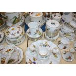 A quantity of Royal Worcester 'Evesham' part dinner service  , a Minton tea service and other