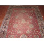 A Turkish carpet   308 x 220cm