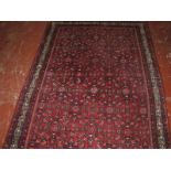A Hamadan carpet   305 x 210cm