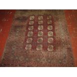An Afghan carpet   220 x 330cm