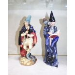 Royal Doulton 'The Wizard'   HN. 2877 and   Royal Doulton 'The Pied Piper'   HN. 2102 (2)