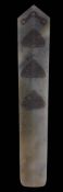 A rare Chinese jade ceremonial tablet, Gui, Qing Dynasty A rare Chinese jade ceremonial tablet, Gui,