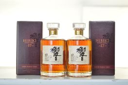 Hibiki 17 year old Suntory Whisky 70cl 40% 2 bts  Hibiki 17 year old Suntory Whisky 70cl 40% 2 bts