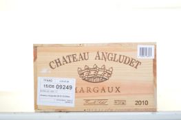 Chateau Angludet 2010 Margaux 12 bts OWC Purhased on release and recently...  Chateau Angludet 2010