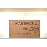 Matinez Vintage Port 1985 12 bts OWC  Matinez Vintage Port 1985 12 bts OWC