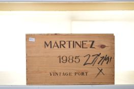 Matinez Vintage Port 1985 12 bts OWC  Matinez Vintage Port 1985 12 bts OWC