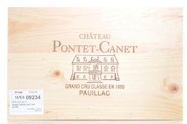 Chateau Pontet Canet 2009 Pauillac 6 bts OWC Purhased on release and...  Chateau Pontet Canet