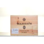 Warres Vintage Port 2003 12 bts Purhased on release and recently removed...  Warres Vintage Port