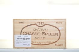 Chateau Chasse Spleen 2010 Moulis en Medoc 12 bts OWC Purhased on release...  Chateau Chasse