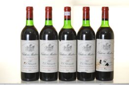 Chateau Montrose 1982 St Estephe 5 bts  Chateau Montrose 1982 St Estephe 5 bts