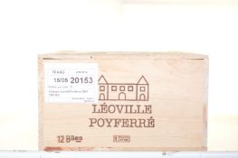 Chateau Leoville Poyferre 2000 St Julien 12 bts OWC IN BOND  Chateau Leoville Poyferre 2000  St