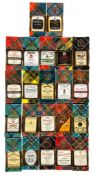 A selection of Speymalt Miniatures in tartan packaging to include Old Elgin...  A selection of
