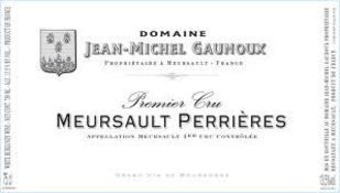 Mersault 1er Cru 'Les Perrieres' 2008 Domaine Jean-Michel Gaunoux 12 bts IN BOND  Mersault 1er