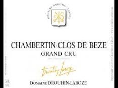 Chambertin Clos de Beze Grand Cru 2002 Domaine Drouhin-Laroze 6 bts OCC...  Chambertin Clos de