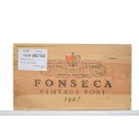 Fonseca Vintage Port 1992 12 bts  Fonseca Vintage Port 1992 12 bts