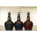 Chivas Bros Royal Salute 21 yr Old Blue Ceramic decanter 70cl 40% vol...  Chivas Bros Royal Salute