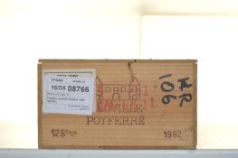 Chateau Leoville Poyferre 1982 St Julien 12 bts  Chateau Leoville Poyferre 1982 St Julien 12 bts