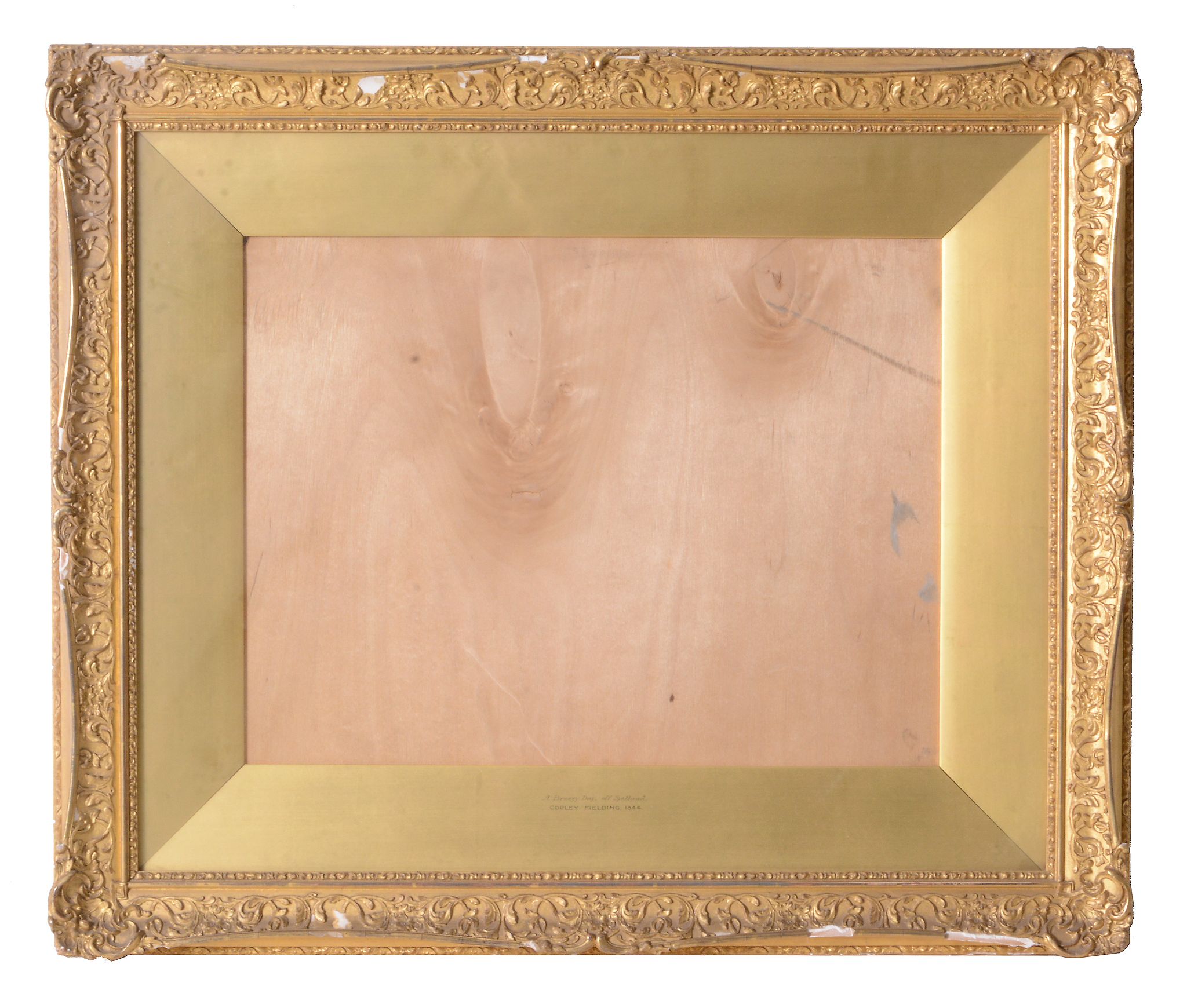 Two Gilt frames