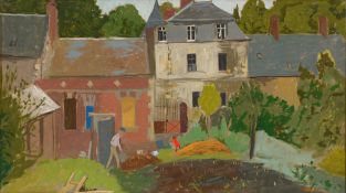 Grégoire Michonze (1902-1982) - The Old House at Ravenel (Oise) Oil on canvas Signed and dated   c