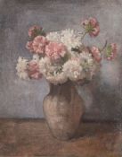 Malcolm Gavin (1874-1956) - Still life of flowers in a vase Oil on canvas 43.5 x 34.5 cm.(17 1/4 x