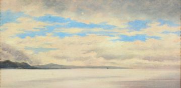 Peter Paul Pugin (1851-1904) - Four plein-air sketches of coastal scenery Oil on panel Various