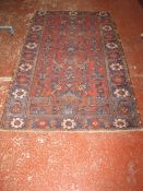 A Malayer rug   190 x 113cm
