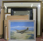 A quantity of decorative prints and pictures   (qty)