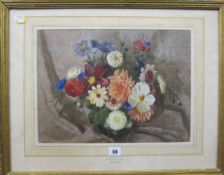 Arthur Wilson Gay (1901-1958) Floral still life Watercolour Signed lower right 29cm x 40cm
