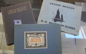 Êtalogue of an Exhibition of Ships and Sea Pictures by Arthur Briscoe, R.E  .' The Fine Art Society